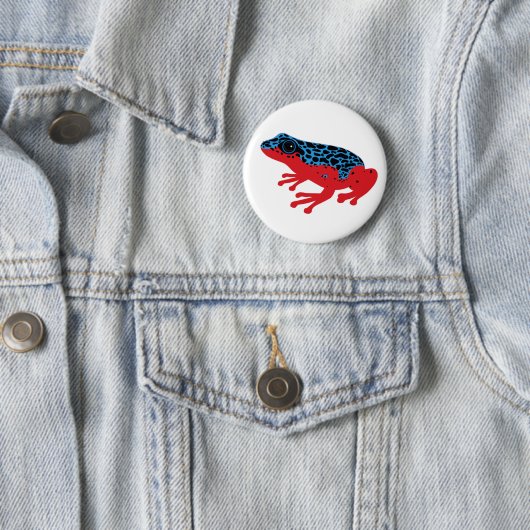 Poison Dart Frog Button (In situ)