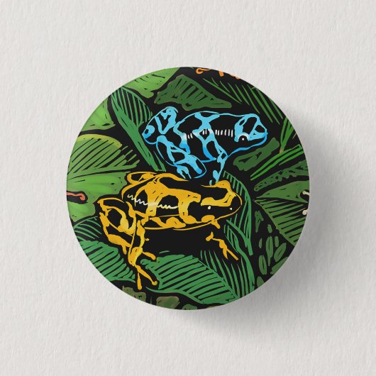 Poison Dart Frog Button (Voorkant)