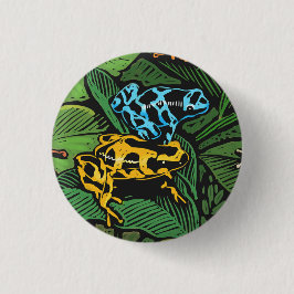 Poison Dart Frog Button