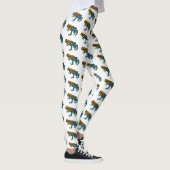 Poison dart frog cartoon illustratie leggings (Rechts)