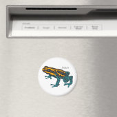 Poison dart frog cartoon illustratie magneet (Insitu (Vaatwasser))