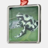 Poison Dart Frog (Dendrobates auratus) Cahuita Metalen Ornament (Links)