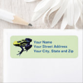 Poison Dart Frog Etiket (Insitu)