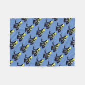 Poison Dart Frog Fleece Blanket Deken (Voorkant (Horizontaal))