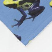Poison Dart Frog Fleece Blanket Deken (Hoek)