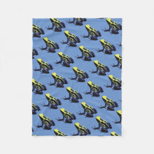 Poison Dart Frog Fleece Blanket Deken
