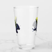 Poison Dart Frog Glass Glas (Links)