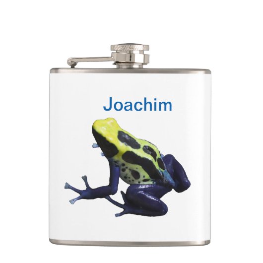 Poison Dart Frog Heupfles (Voorkant)