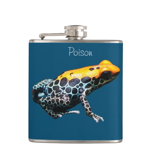 Poison Dart Frog Heupfles (Voorkant)