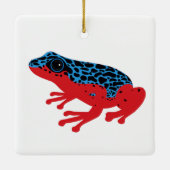 Poison Dart Frog Keramisch Ornament (Achterkant)