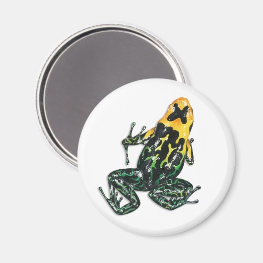 Poison Dart Frog Magnet (Voorkant / Achterkant)