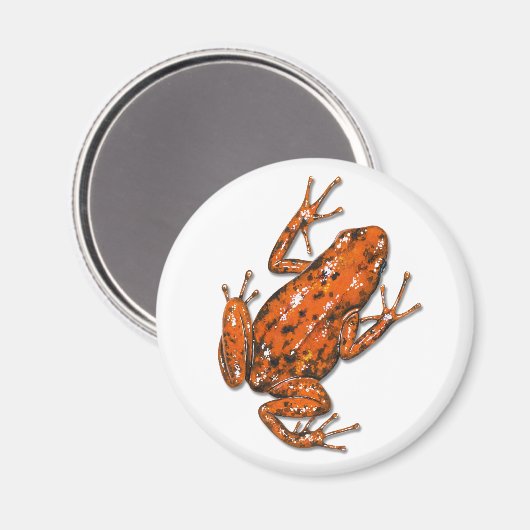 Poison Dart Frog Magnet (Voorkant / Achterkant)