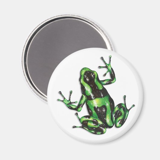 Poison Dart Frog Magnet (Voorkant / Achterkant)