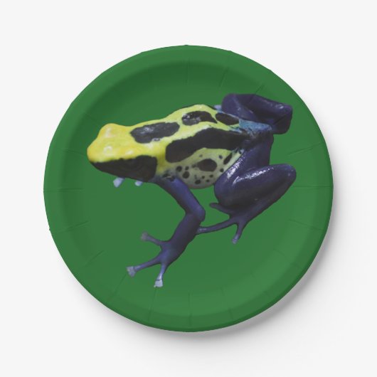 Poison Dart Frog Papieren Bordje (Voorkant)