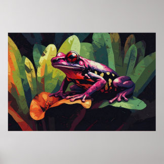 Poison Dart Frog-Poster Poster