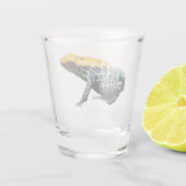 Poison Dart Frog Shot Glas (Achterkant)