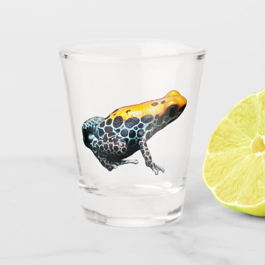 Poison Dart Frog Shot Glas (Voorkant)