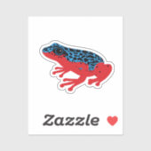 Poison Dart Frog Sticker (Vel)