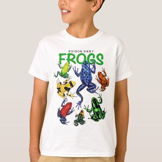 Poison Dart Frog T-shirt (Voorkant)
