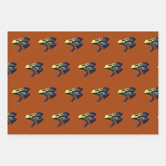 Poison Dart Frogs Inpakpapier Vel (Voorkant)