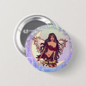 Poison Fairy pin Ronde Button 5,7 Cm (Voorkant /achterkant)