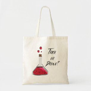 Poison flesje, volwassen halloween troep of Drink Tote Bag