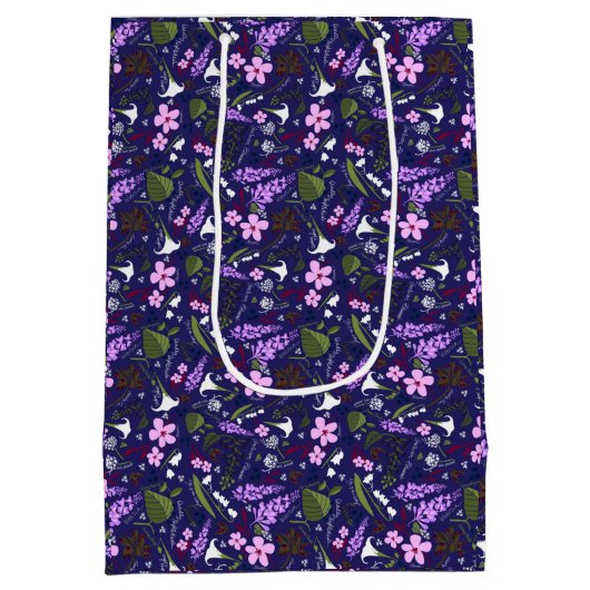 Poison Garden | Alle bloemen Medium Cadeauzakje (Achterkant)