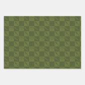 Poison Garden | Blauw en Groenen Inpakpapier Vel (Voorkant 2)