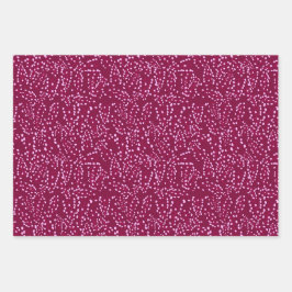 Poison Garden | Blauw en Groenen Inpakpapier Vel