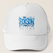 Poison Graffiti Art Trucker Pet (Voorkant)