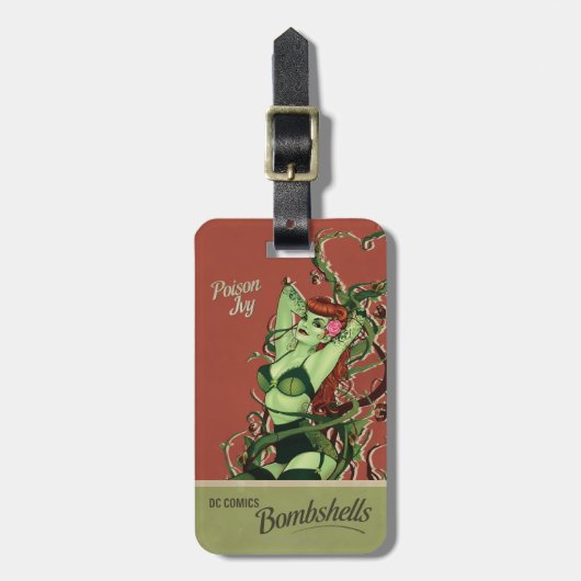 Poison Ivy Bombshell Bagagelabel (Voorkant verticaal)