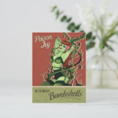 Poison Ivy Bombshell Briefkaart (Staand voorkant)