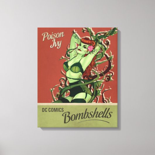 Poison Ivy Bombshell Canvas Afdruk (Voorkant)