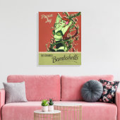 Poison Ivy Bombshell Canvas Afdruk (Insitu (Woonkamer))