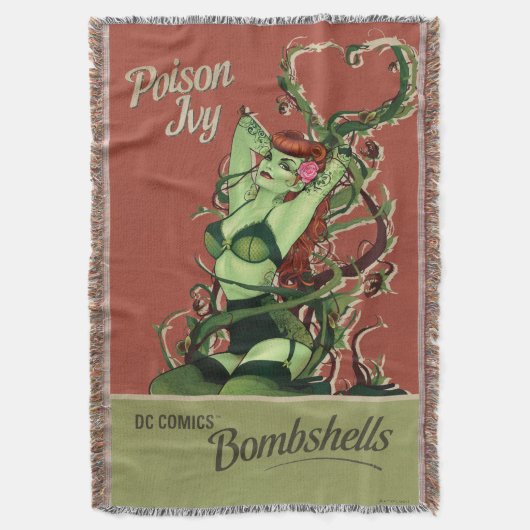Poison Ivy Bombshell Deken (Voorkant Verticaal)