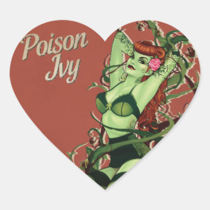 Poison Ivy Bombshell Hart Sticker