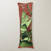 Poison Ivy Bombshell Lichaamskussen (Voorkant Verticaal)