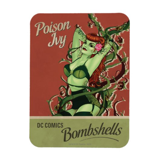Poison Ivy Bombshell Magneet (Verticaal)