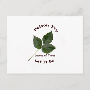 Poison Ivy Briefkaart