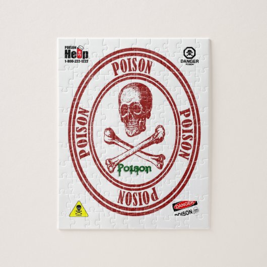 Poison Jigzaag Puzzle Legpuzzel (Verticaal)