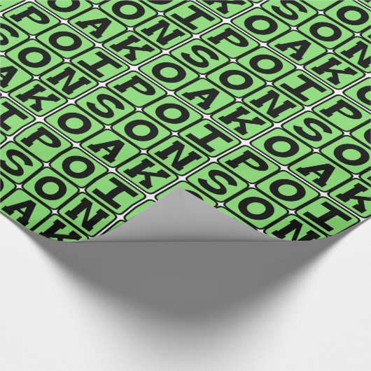 Poison Oak, Jeuchig lef Cadeaupapier (Hoek)