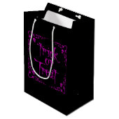 Poison Paarse Trick or treat Gift Bag Medium Cadeauzakje