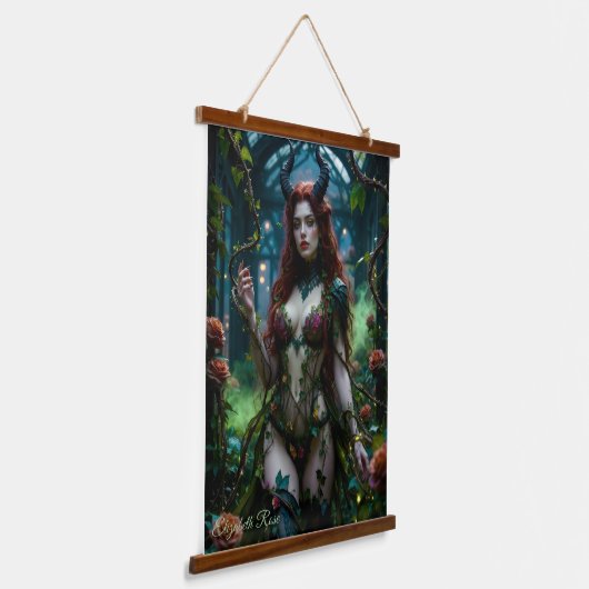 Poison Paradise Hangend Wandkleed (Gebogen)