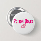Poison Pin Ronde Button 5,7 Cm (Voorkant /achterkant)