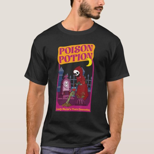 Poison Potion Lady Merlot's giftige coction T-shirt (Voorkant)