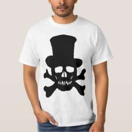 Poison Skull en Crossbones met T-shirt bovenaan