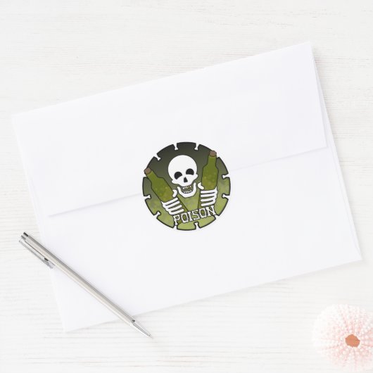 "Poison" Sticker (Envelop)