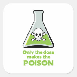 Poison Vierkante Sticker