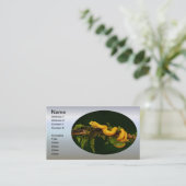 Poison Viper Snake uit Costa Rica Visitekaartje (Staand voorkant)