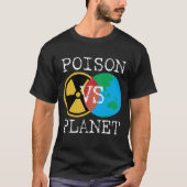 Poison vs Planet T-shirt (Voorkant)